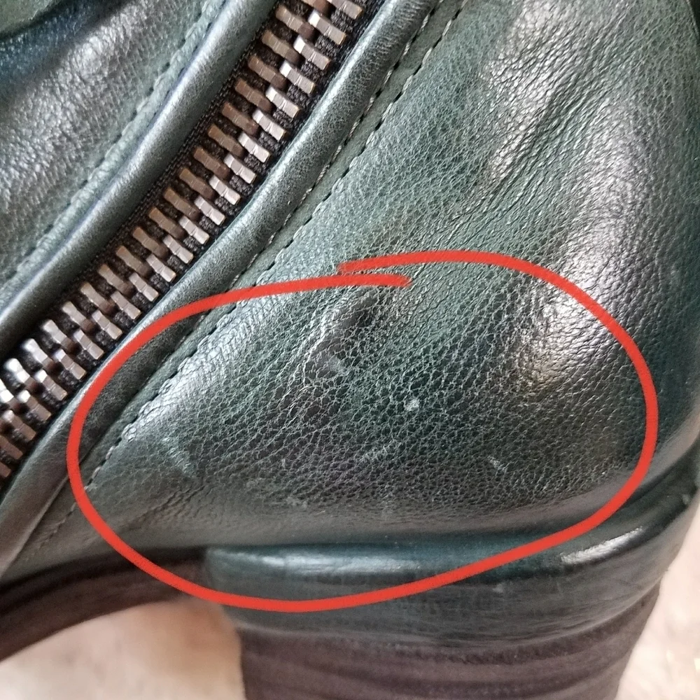 A.S.98 Salzburg Boots in Dark Teal - Picture 11 of 12